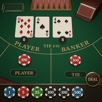 CipherWins - Baccarat Table Game - Banker and Player Bets