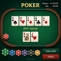 CipherWins - Poker Table Game - Texas Hold'em and Caribbean Stud