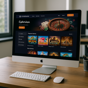 CipherWins - Moderne en Gebruiksvriendelijke Interface - Desktop Platform